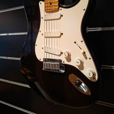 FENDER - DELUXE STRAT PLUS MPL SN/N004029 EBONY BURST image 6