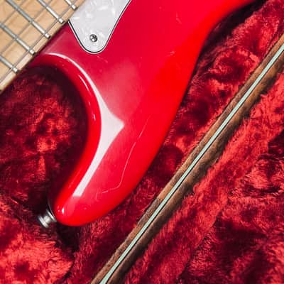Fender 40th Anniversary American Standard Stratocaster with Maple Fretboard 1994 - Lipstick Red image 8