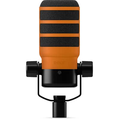 RODE WS14 Deluxe Pop-Filter for PodMic/PodMic USB, Orange image 2