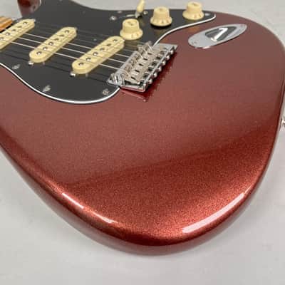 2021 Fender Deluxe Roadhouse Stratocaster Classic Copper Finish w/Gig Bag image 7