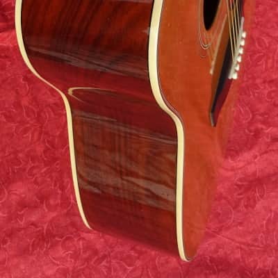 Yamaha FG-345 FG345 Excellent Conditions with low action and excellent sound 1980 Natural image 13
