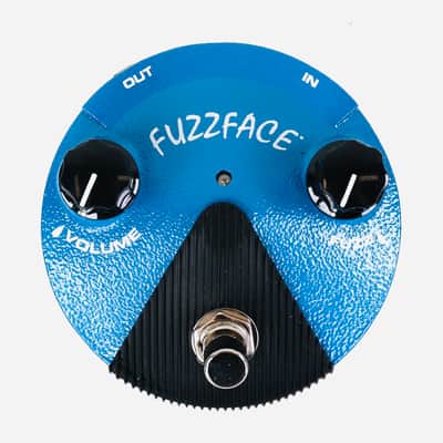 Used Dunlop FFM1 Si Fuzz Face Mini Silicon Distortion Guitar Effects Pedal image 1