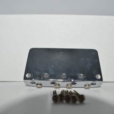 unbranded 4 string bass bridge and screws image 2