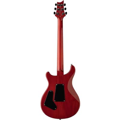 PRS - Paul Reed Smith SE Custom 24 Floyd - CG Charcoal Cherry Burst Electric Guitar image 3