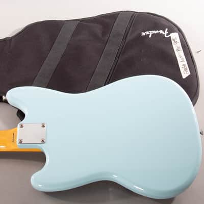 2015 Fender Japan Exclusive Classic '60s Mustang – Daphne Blue – Rosewood – MIJ – w/ Gig Bag image 7