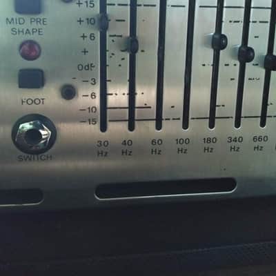 Trace Elliot Quatra Valve 1990s Chrome | Reverb