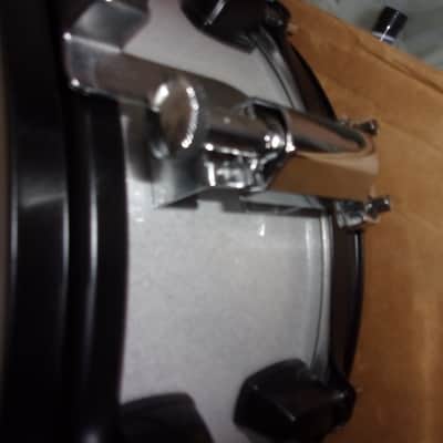 NEW in Box Ludwig 12" x 5" Mini Piccolo Snare Drum Sparkle Silver from Questlove Pocket Set image 4