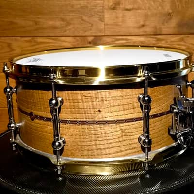Tama Star Curly Ash 2020s - Natural wood. Brass Chrome image 3
