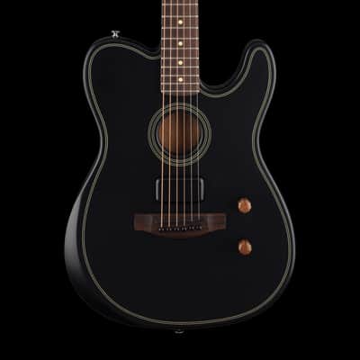 Fender Acoustasonic Standard Telecaster Black image 1