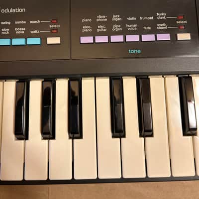 Casio Casiotone MT-110 1980s - Black 49key Keyboard compact synth piano Excellent Condition with Users Manual booklet image 7