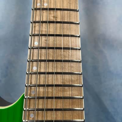 2020 Ibanez RGR5227MFX-TFG Prestige Transparent Fluorescent Green, MIJ image 5