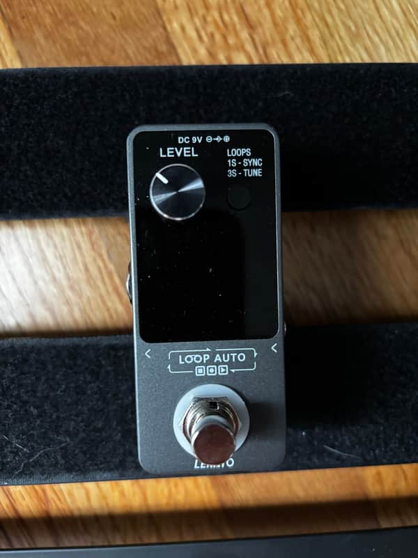 Lekato Guitar/Bass Looper Pedal 2023 - Grey image 1