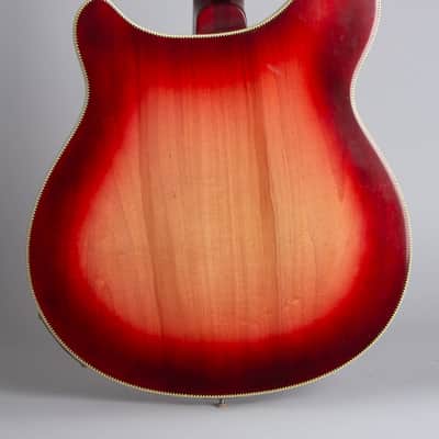 Rickenbacker  Model 365 Thinline Hollow Body Electric Guitar (1966), ser. #FF-2256, original silver tolex hard shell case. image 4