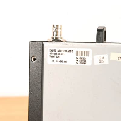 Shure SLX24/BETA58A Handheld Wireless System - H5 Band (NO POWER SUPPLY) CG01YDE image 8