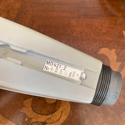 Sennheiser MD 421-2 Cardioid Dynamic Microphone 1960s - 1970s - White image 7
