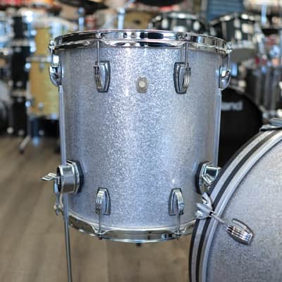 Ludwig Classic Maple Custom Build 3-PC Shell Pack 12/14/20 (Silver Sparkle w/ Resa-Coat Interior) image 4