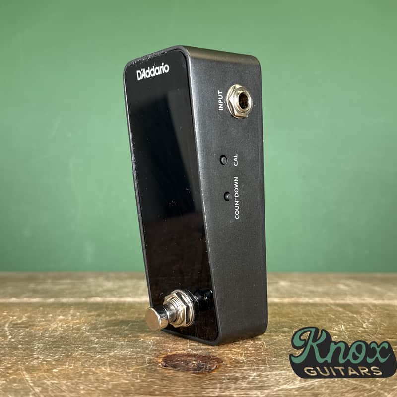 D'Addario PW-CT-23 Chromatic Pedal Tuner Plus 2020 - Present - Black image 1