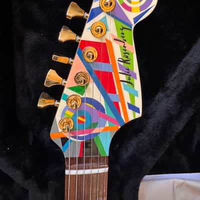 Julie Rosenberg Custom Guitars Custom Art Jazzmaster 2019 - Custom Original Rt image 2