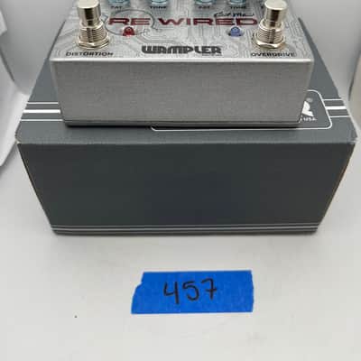 Wampler ReWired Brent Mason Signature Overdrive / Distortion 2024 - Present - Silver image 1