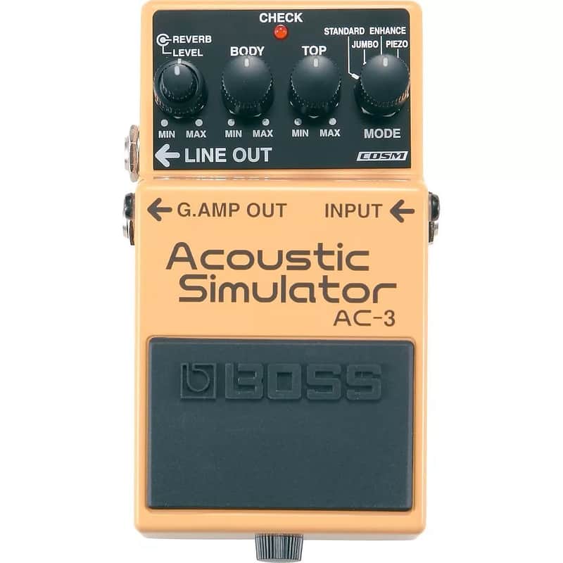 Boss AC-3 Acoustic Simulator Pedal | Reverb