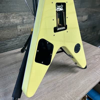 Firefly Elite Flying V Zakk Wylde Bullseye Tribute Guitar w/ 1980s Original Floyd Rose #1803 image 15