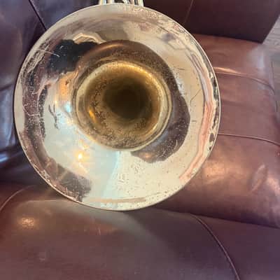 Holton H179 Farkas Professional Model Double French Horn 2010s - Clear-Lacquered Nickel-Silver image 4