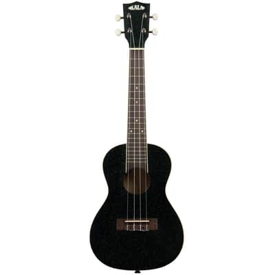 Kala Brand Black Galaxy Sparkle Concert Ukulele image 4