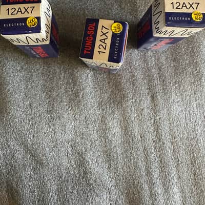 12AX7 Tung-Sol  3 tubes image 2