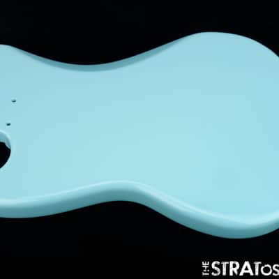 * Fender Kurt Cobain Mustang BODY Electric Guitar Parts Sonic Blue #820 image 3