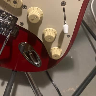 Torino Red Squier II Standard Stratocaster with Maple Fretboard (Made in Korea) 1989 - 1992 image 15