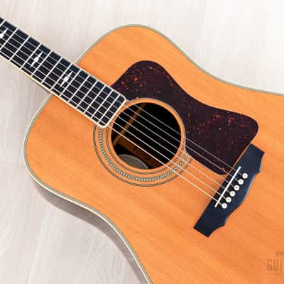 1988 Guild D-60 NT Vintage Dreadnought Acoustic Guitar, Near-Mint w/ Case, Westerly image 9