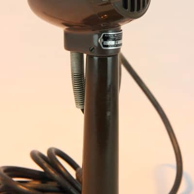 Astatic model 30 Bullet Mic Microphone with stand 1951 Brown image 2