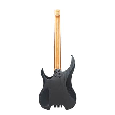 Legator Guitars Ghost G6P Headless Guitar, Ebony Fretboard, Stealth Black image 3