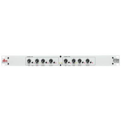 DBX Pro 223XS Stereo 2 Way/Mono 3 Way Dual Channel Crossover with XLR Connectors image 3
