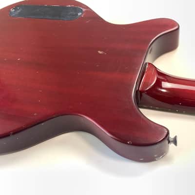 Greco TVB-65 c.1980s 32" Medium Scale Bass Guitar Mahogany w/Soft Case image 15