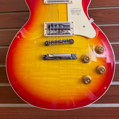 Heritage Standard Collection H-150 Electric Guitar with Case, Vintage Cherry Sunburst — HRT-010106103 image 3