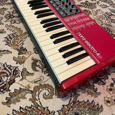 Nord Electro 4D SW61 Semi-Weighted 61-Key Digital Piano 2013 - 2015 - Red