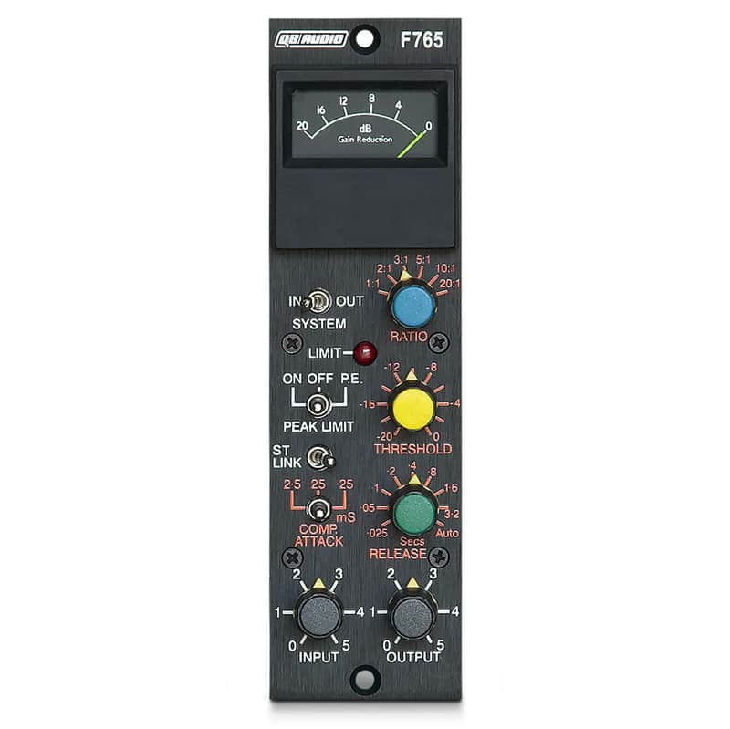 Q2 Audio Compex F765 500 Series Compressor / Limiter Module image 1