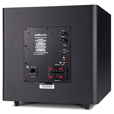 Polk Audio - PSW125 - 12" High Performance Powered Subwoofer - Black image 3