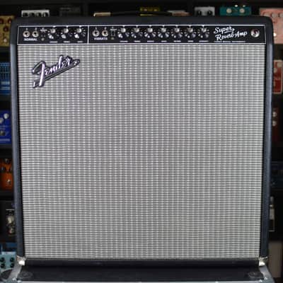 Fender '65 Super Reverb Reissue 45-Watt 4x10" Guitar Combo 2001 - Present - Black image 1