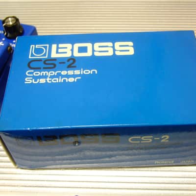 1983 Boss CS-2 Compression Sustainer w/ Original Box / MIJ Made in Japan (Black Label) image 5