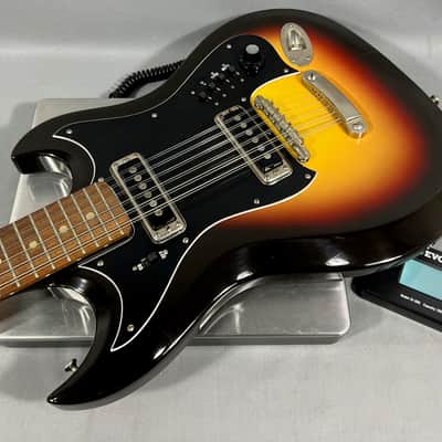 '60's Hagstrom 12 String Electric Solid Body Guitar - Sunburst image 19