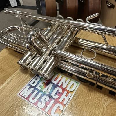 Allora ATR-580 Chicago Series Professional Silver Plated Bb Trumpet w/ Case image 4