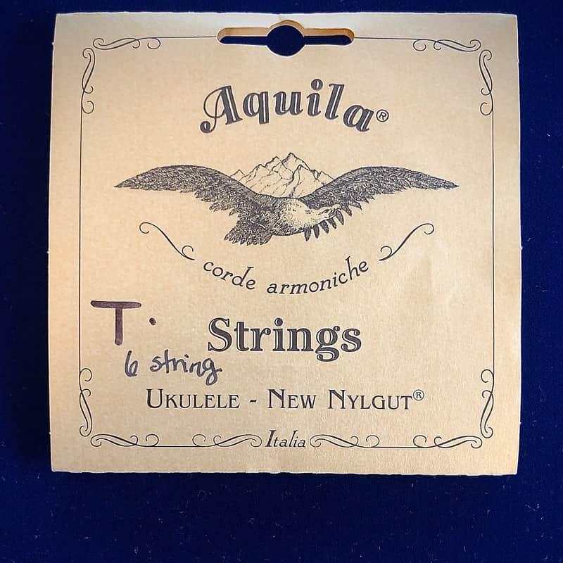 Aquila 6-String Tenor Ukulele Strings (New Nylgut) image 1