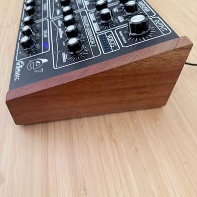 GS Music E7 Desktop Synthesizer (Black + Blue) image 6