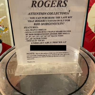 Rogers Rod Morgenstein Custom Drumkit image 3