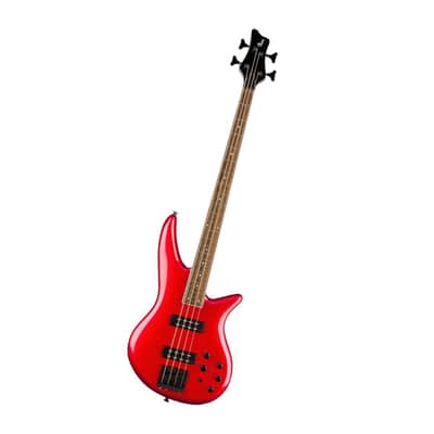 Jackson X Series Spectra Bass SBX IV 4-String Right-Handed Bass Guitar with Nyatoh Body and Laurel Fingerboard (Candy Apple Red) image 3