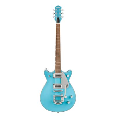 Gretsch G5232T Electromatic Double Jet FT with Bigsby - Laurel Fingerboard, Kailani Blue image 2