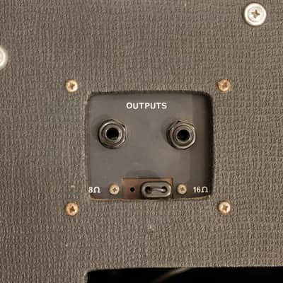 Vox AC50 head 1974 - Black basketweave image 6