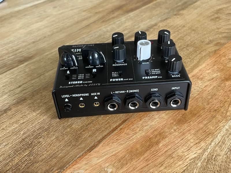 Leeky Bloka Mugt Sim.Box Amp Simulator Sim/Box Present - Black